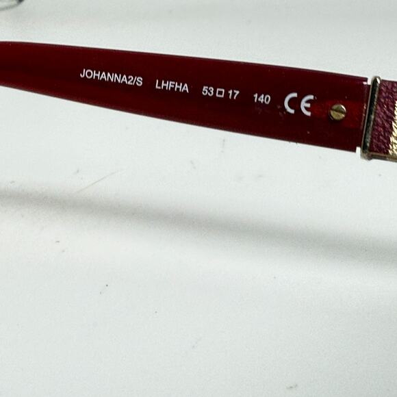 Kate Spade Johanna 2 S 086 HA Sunglasses Frames Womens Red 53-17-140 19729 - Picture 5 of 7